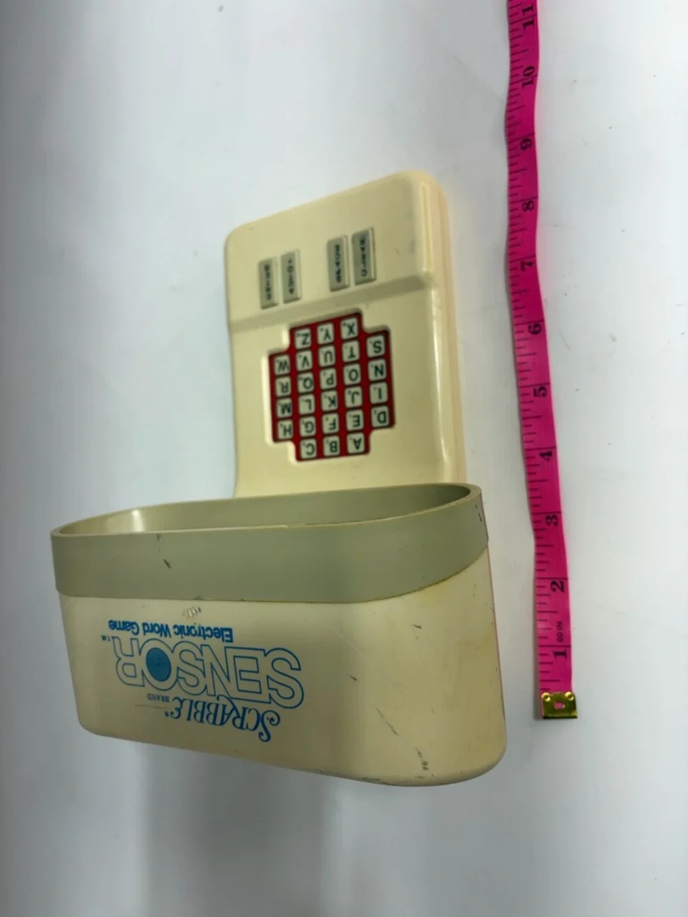 1970s Scrabble Vintage Sensor Electronic Word Game Works - Unit Only - Works